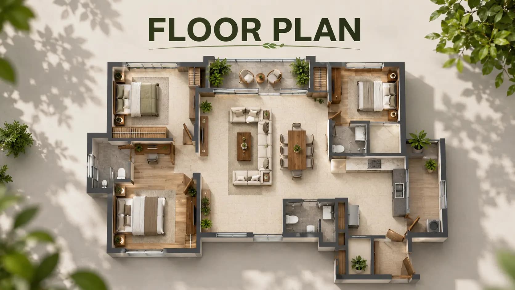 Century Blue Moon Floor Plans: 3, 4 BHK and Penthouse Layouts